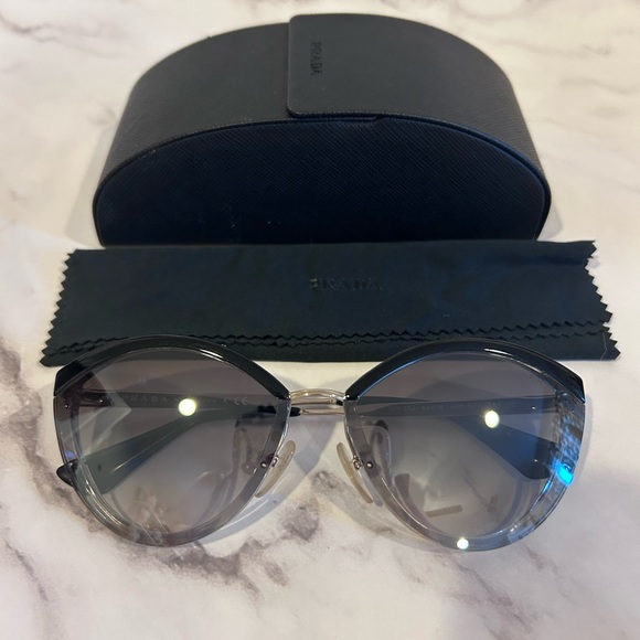 Prada Black Sunglasses main image 8
